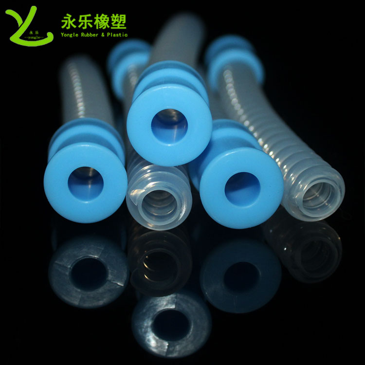 呼吸機(jī)硅膠波紋管，醫(yī)用硅膠波紋管，無(wú)氣味硅膠波紋管
