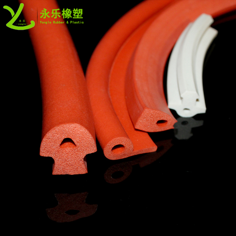 耐高溫發(fā)泡硅膠條，阻燃發(fā)泡硅膠條，細(xì)孔硅膠發(fā)泡條