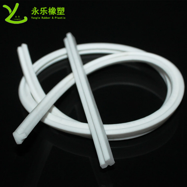 泛光燈發(fā)泡硅膠條，阻燃發(fā)泡密封條，耐高溫硅膠發(fā)泡條