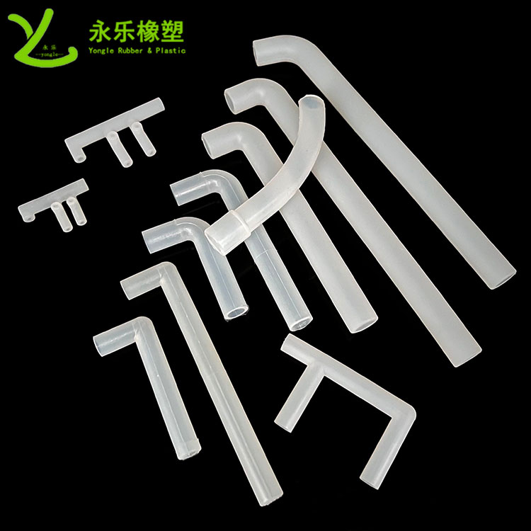 醫(yī)用硅膠彎管，模壓硅膠彎管，血氧儀硅膠彎管