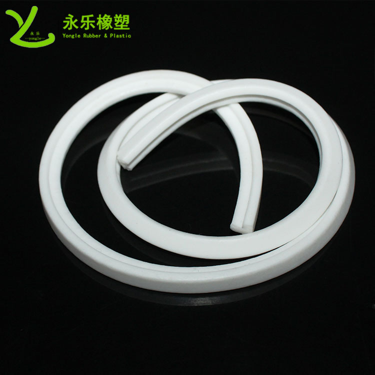 泛光燈發(fā)泡硅膠條，阻燃發(fā)泡密封條，耐高溫硅膠發(fā)泡條